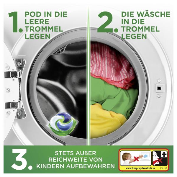 Ariel All-in-1 Pods Waschmittel Universal+ 15WL