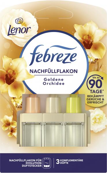 Febreze 3Volution Duftstecker Nachfüllflakon Goldene Orchidee