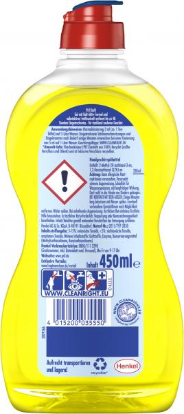 Pril Kraftgel Handgeschirrspülmittel Zitrone