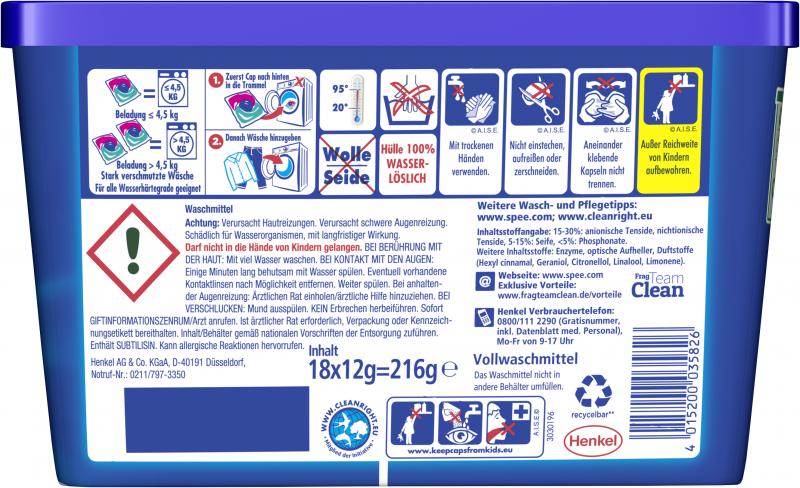 Spee Universal 4in1 Power Caps