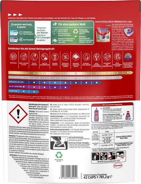Somat Excellence 5in1 Caps Premium XXL