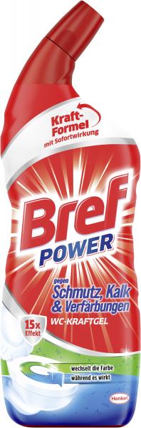 Bref Power WC-Kraftgel Schmutz, Kalk & Verfärbungen