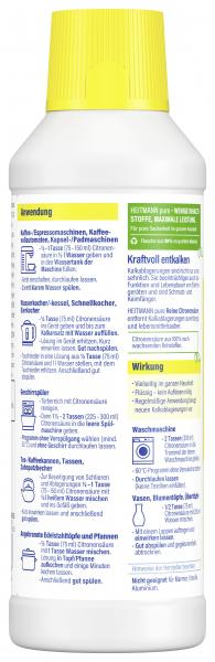 Heitmann Pure Reine Citronensäure Flüssig