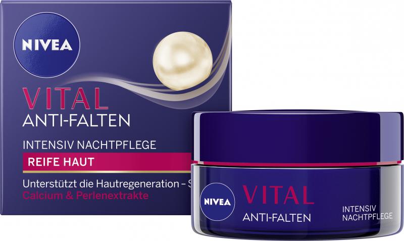 Nivea Vital Anti-Falten Intensive Nachtpflege Reife Haut
