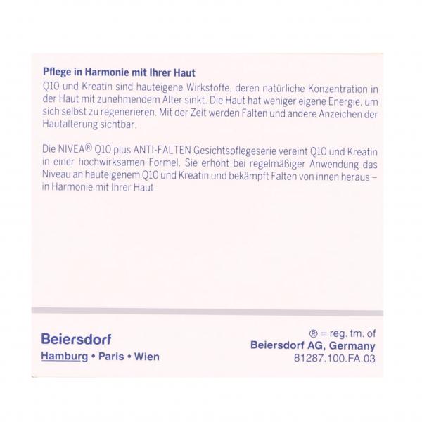 Nivea Q10 Plus Anti-Falten Tagespflege LSF15