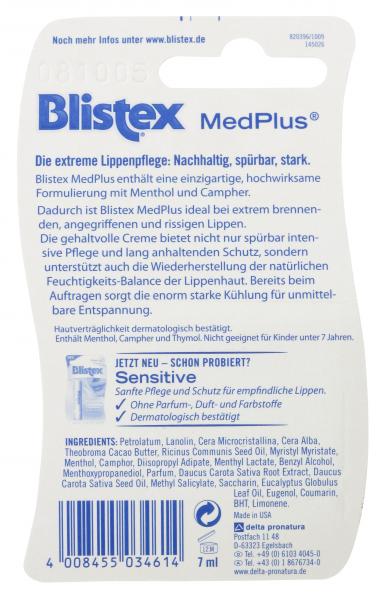 Blistex Lippenpflege MedPlus