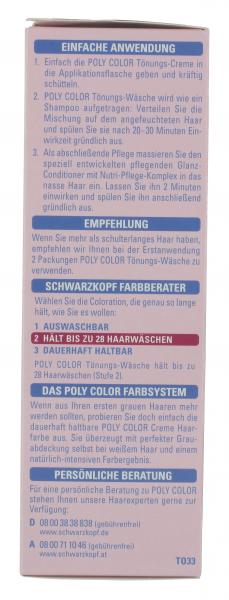 Schwarzkopf Poly Color Tönungs-Wäsche 33 schokobraun