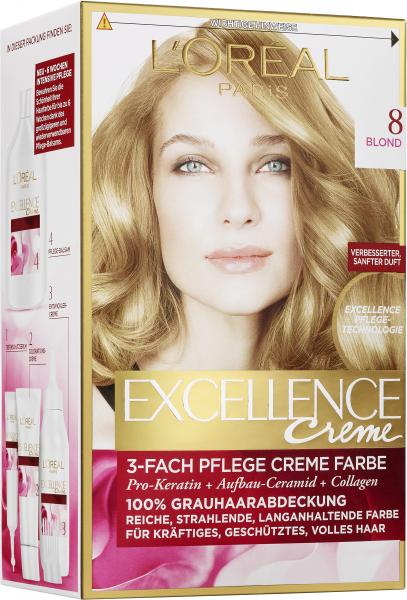 L'Oréal Excellence Creme 8 blond