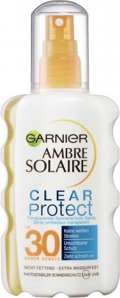 Garnier Ambre Solaire Clear Protect Sonnenschutz-Spray LSF 30
