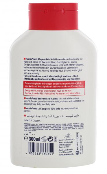 Numis med Urea Körpermilch mit 10% Urea