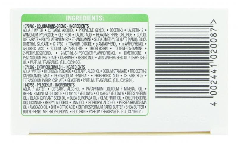 Garnier Nutrisse Creme Pflege-Haarfarbe 43 cappuccino goldbraun