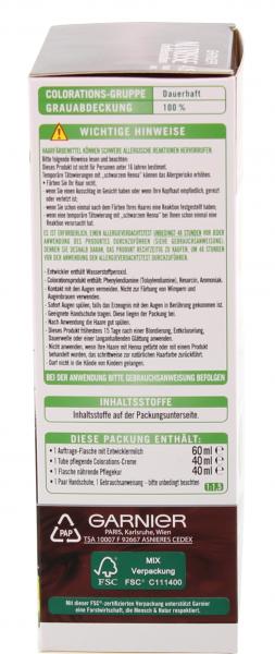Garnier Nutrisse FarbSensation Intensive Pflegefarbe 4.15 Tiramisu braun 