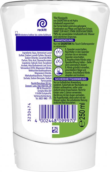 Sagrotan No-Touch Hygiene Seife Hydra Care Aloe Vera