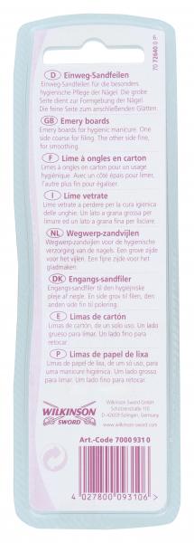 Wilkinson Sword Einweg-Sandfeilen
