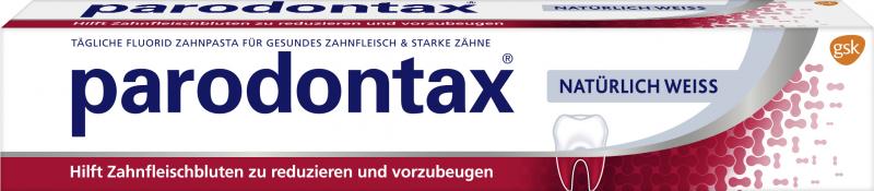 Parodontax Zahncreme natürlich weiß