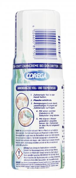 Corega Purfrisch Reinigungsschaum für Zahnersatz