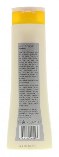 Jeden Tag Milch & Honig Cremebad