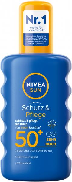 Nivea Sun Schutz & Pflege Sonnenspray LSF 50+