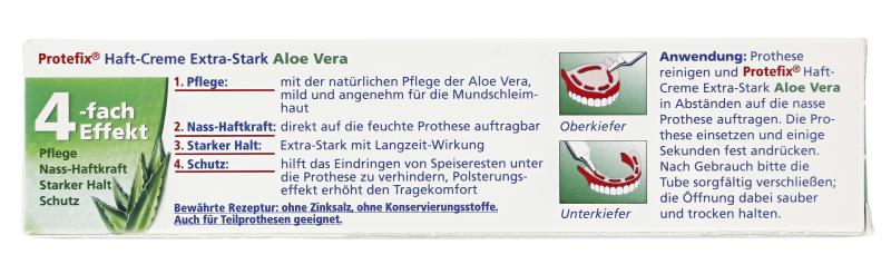 Protefix Haft-Creme mit Aloe Vera