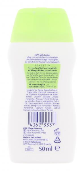 Hipp Babysanft Milk Lotion senitiv