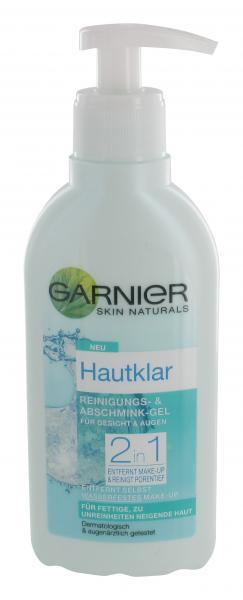 Garnier Skin Naturals Hautklar 2 in1 Reinigungs- & Abschmink-Gel