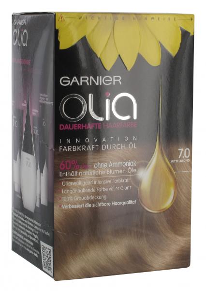 Garnier Olia Dauerhafte Haarfarbe 7.0 mittelblond