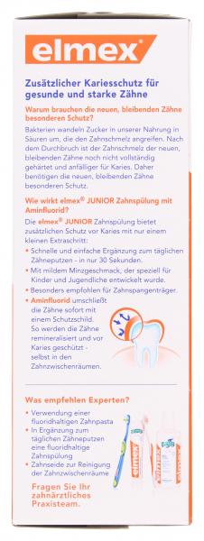 Elmex Junior Zahnspülung ohne Alkohol