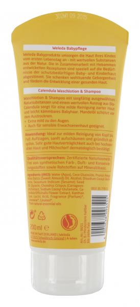 Weleda Calendula Baby Waschlotion & Shampoo