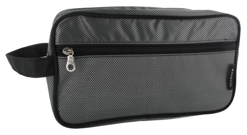 Benelini Kulturtasche metallic grey