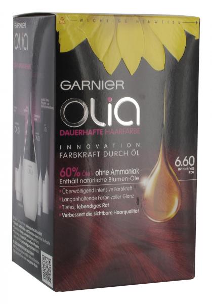 Garnier Olia Dauerhafte Haarfarbe 6.60 intensives Rot