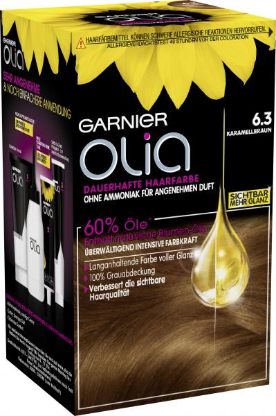 Garnier Olia Dauerhafte Haarfarbe 6.3 Karamellbraun
