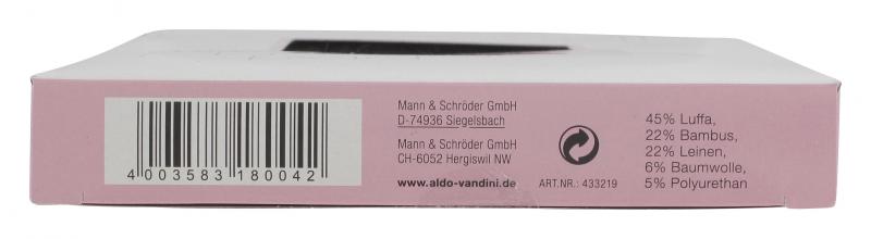Aldo Vandini Pure Moments Luffa Massagepad