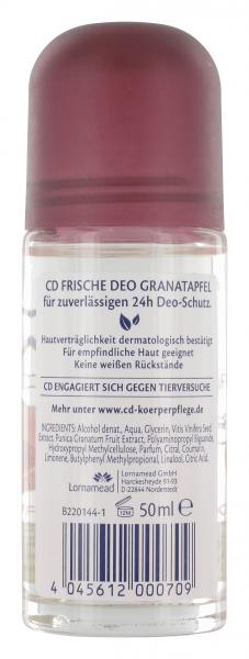 CD Frische Deo Roll-On Granatapfel