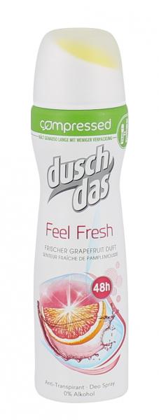 Duschdas Feel Fresh Anti-Transpirant Deo Spray compressed Grapefruit