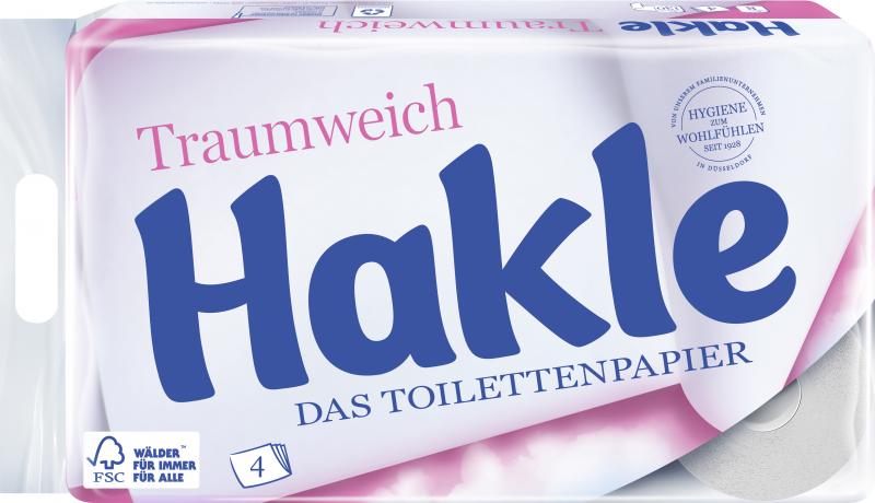 Hakle Traumweich Toilettenpapier 4-lagig