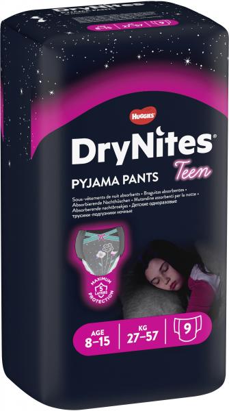Huggies DryNites Teen Pyjama Pants Girl 27-57kg