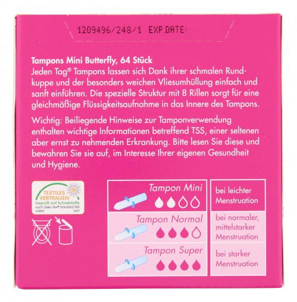 Jeden Tag Tampons mini