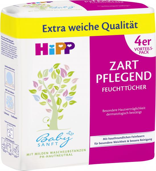 Hipp Babysanft zart pflegend Feuchttücher
