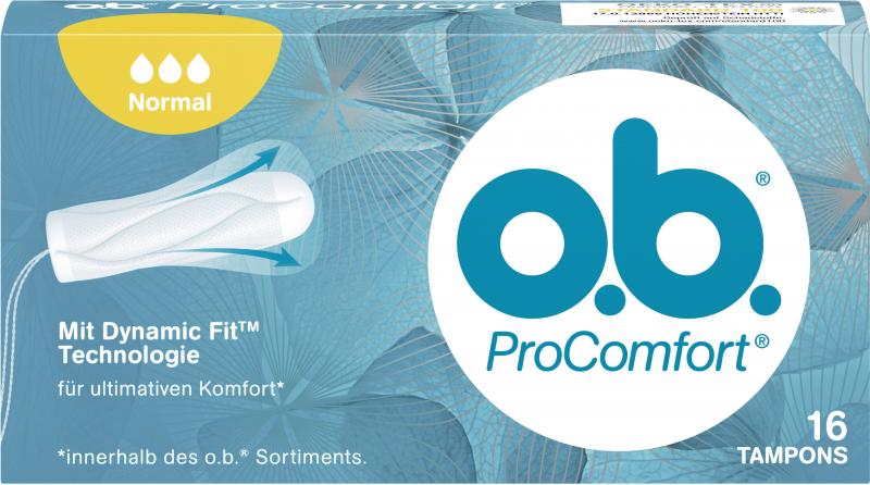 O.b. ProComfort Tampons normal