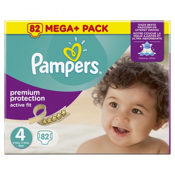Pampers Premium Protection Active Fit Windeln Gr. 4 Maxi 8-16kg