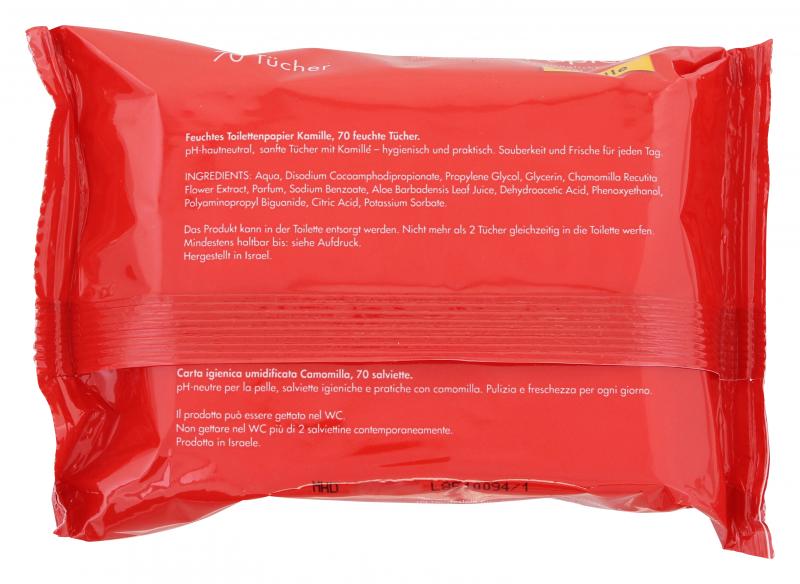 Jeden Tag Feuchtes Toilettenpapier Kamille