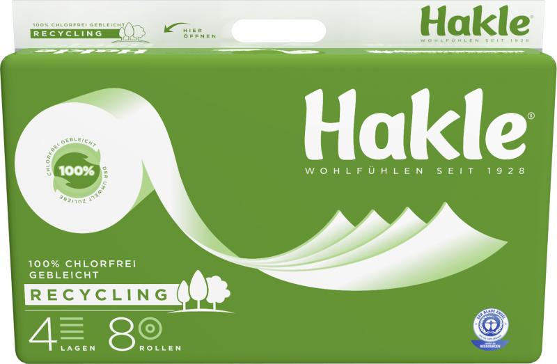 Hakle Natur Toilettenpapier 4-lagig