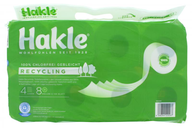 Hakle Natur Toilettenpapier 4-lagig