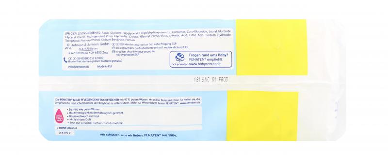 Penaten Baby mild pflegende Feuchttücher