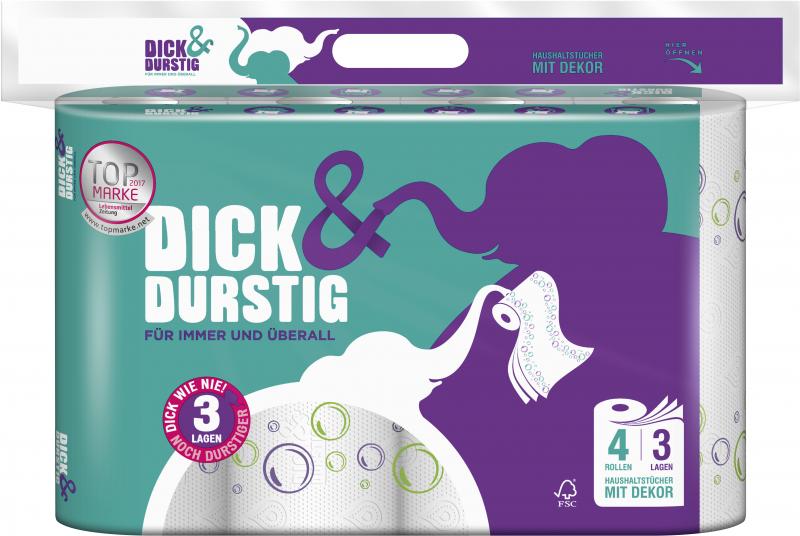 Hakle Dick & Durstig Haushaltstücher