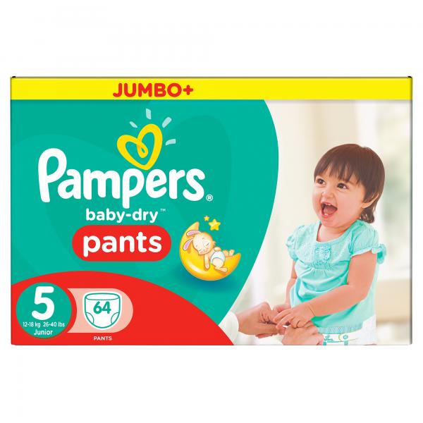 Pampers Baby Dry Pants Gr. 5 Junior 12-18kg