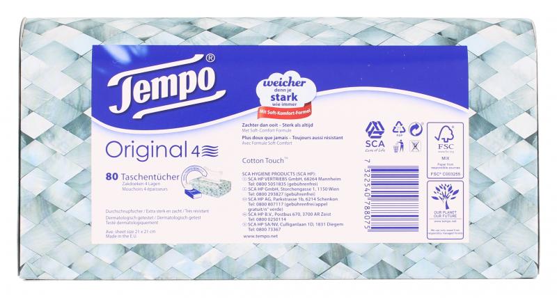 Tempo Original Tempotaschentücher