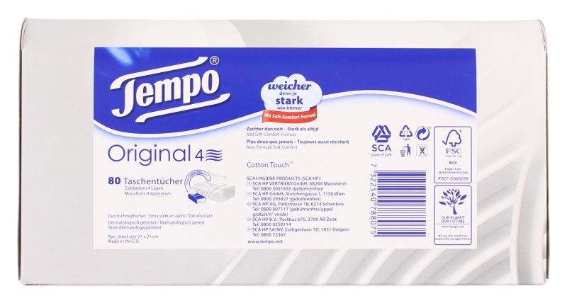 Tempo Original Tempotaschentücher
