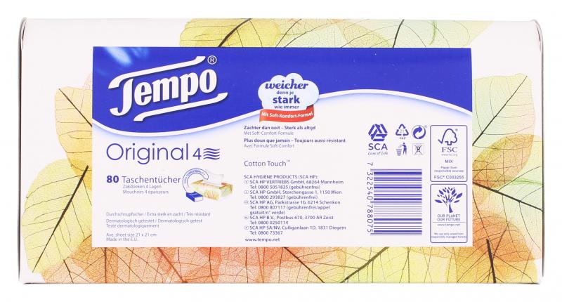 Tempo Original Tempotaschentücher