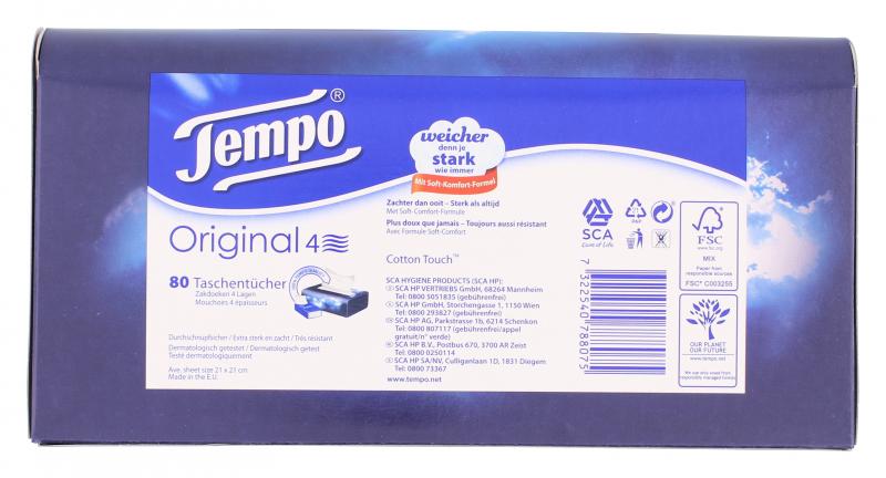 Tempo Original Tempotaschentücher